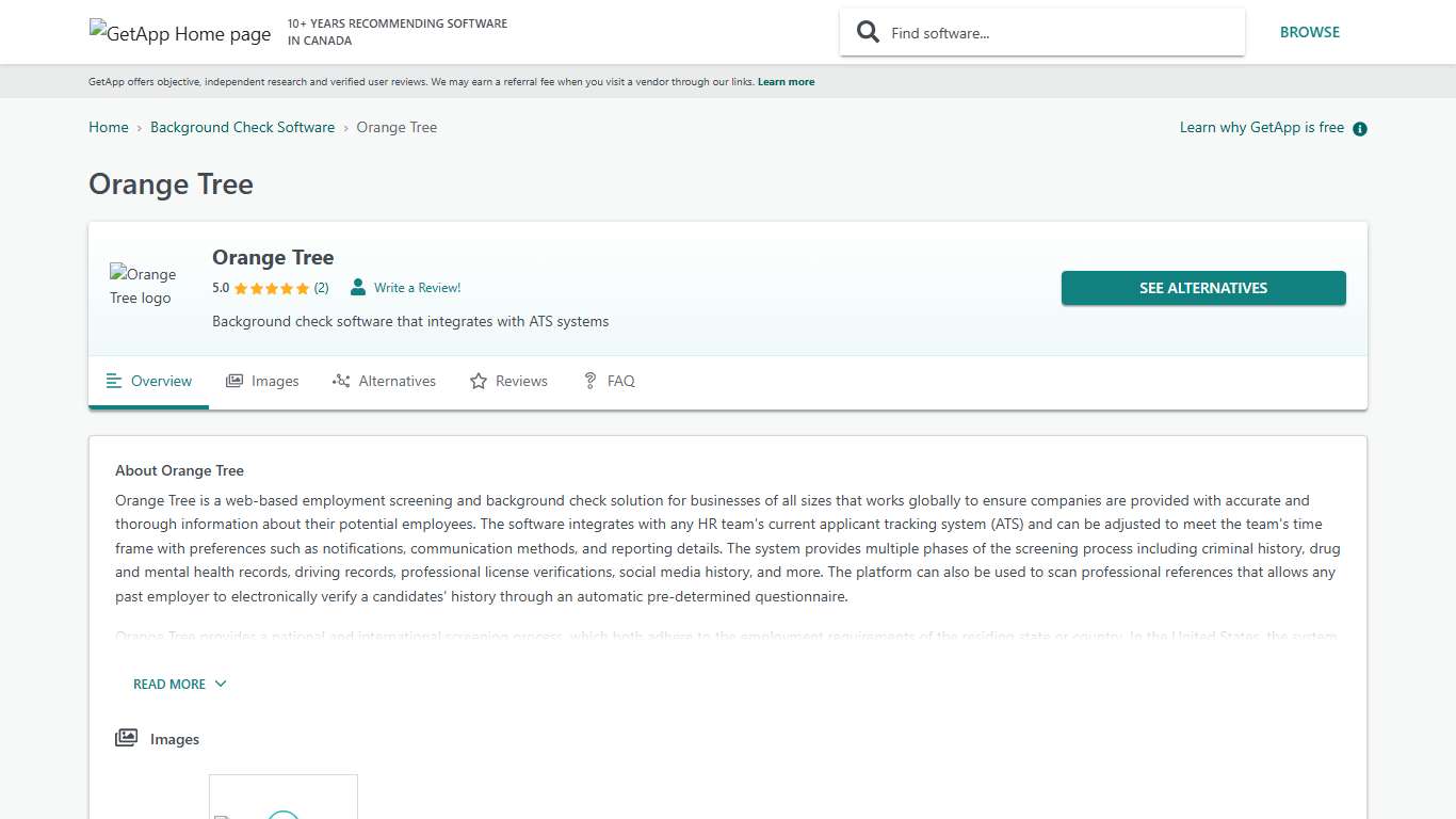 Orange Tree Reviews, Prices & Ratings | GetApp Canada 2026